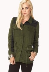 Tribal Pattern Utility Jacket at Forever 21