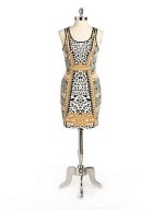 Tribal print dress by Buffalo David Bitton at Lord & Taylor