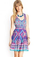 Tribal printed dress at Forever 21