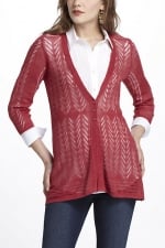 Trifecta cardigan from Anthropologie on The Vampire Diaries at Anthropologie