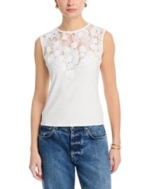 Trina 3D Lace Top at Bloomingdales