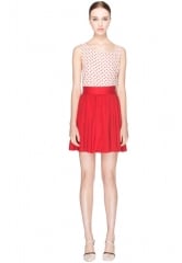 Trina Bow Back Top at Alice + Olivia