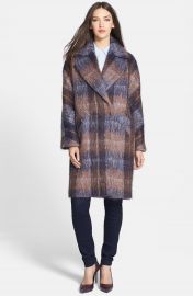 Trina Turk   x27 Scarlett  x27  Plaid Coat   Nordstrom at Nordstrom