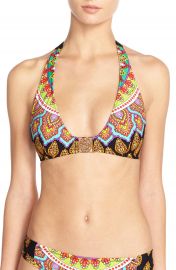 Trina Turk Moroccan Halter Bikini Top at Nordstrom