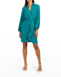 Trina Turk Revelry Dress in Mosaic Blue at Neiman Marcus