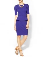 Trina Turk Trophie peplum dress at Piperlime at Piperlime