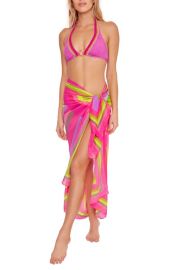 Trina Turk Waltz Cover-Up Pareo in Multi  at Nordstrom