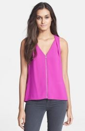 Trina Turk and39Banningand39 Front Zip Top at Nordstrom