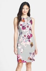 Trina Turk and39Kurdsonand39 Print Woven Sheath dress at Nordstrom