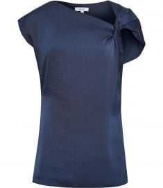 Trinny Twist Sleeve Detail Top by Reiss at Reiss