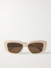 Triomphe 55mm Rectangular Sunglasse at Net a Porter