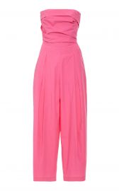 Tristan Cotton-Poplin Wide-Leg Jumpsuit at Moda Operandi