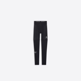 Trompe-lx27oeil Leggings in Black  Balenciaga US at Balenciaga