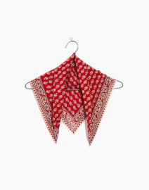 Tropical Coral Bandana at Madewell