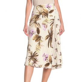 Tropical Garden Midi Skirt by Vince at Nordstrom Rack