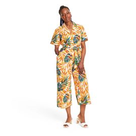 Tropical Print Tie Front Jumpsuit by Tabitha Brown for Target  at Target