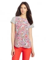 Tropical print tee by Rebecca Taylor at Amazon