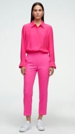 Trouser in Seasonless Wool | Bright Pink at Argent