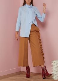 Trouser with Ruffles by MSGM at 24 Sevres