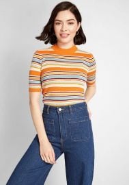 Truly Groovy Pullover Sweater at ModCloth