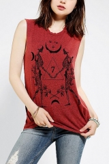 Truly Madly Deeply Cosmo Skeleton Muscle Tee at Urban Outfitters