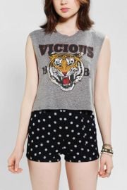 Truly Madly Deeply Cropped Muscle Tee at Urban Outfitters