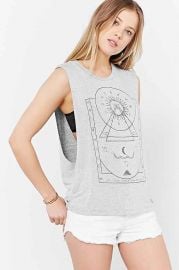 Truly Madly Deeply Mystical Chart Muscle Tee at Urban Outfitters