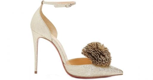 Tsarou  Pompom Pumps by Christian Louboutin at Saks Fifth Avenue