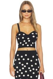 Tula Polka Dot Bra Knit Top at Revolve