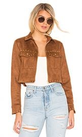 Tularosa Abbot Jacket in Brown from Revolve com at Revolve