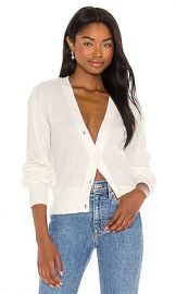 Tularosa Balloon Sleeve Cardi in Ivory from Revolve com at Revolve