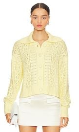 Tularosa Kaleo Cardigan In Light Baby Yellow at Revolve