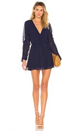 Tularosa Tawney Dress in Navy from Revolve com at Revolve