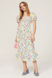 Tulip Smocked Fromer Dress by HVN for 90 Rent the Runway at Rent the Runway