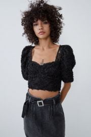 Tulle Sweetheart Top by Zara at Zara