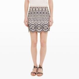 Turlough Embellished Skirt at Club Monaco