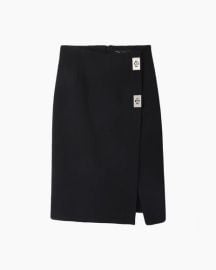 Turnlock Pencil Skirt at La Garconne