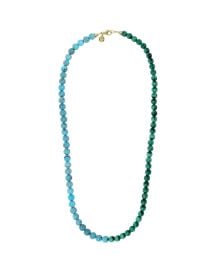 Turquoise  Malachite Rope Necklace mdash at Fry Powers