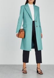 Turquoise Coat by Smythe at Nordstrom