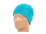 Turquoise blue knit beanie at Zappos