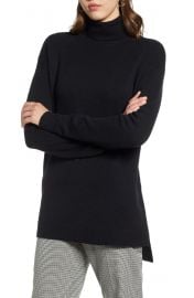 Turtleneck tunic sweater at Nordstrom