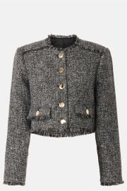 Tweed Button Front Jacket by Toccin Rent the Runway at Rent the Runway