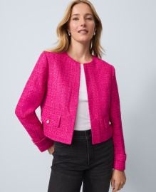 Tweed Cropped Jacket at Ann Taylor