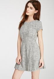 Tweed Fit and Flare Dress  Forever 21 - 2000100834 at Forever 21