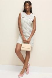 Tweed Knit Mini Dress by Aldomartins Rent the Runway at Rent the Runway