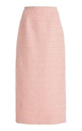 Tweed Midi Pencil Skirt By Carolina Herrera at Moda Operandi