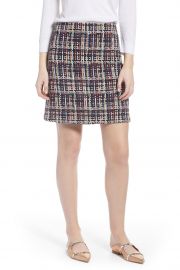 Tweed Mini Skirt at Nordstrom Rack