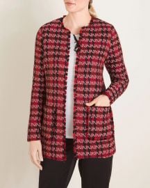 Tweed Open Front Jacket by Chicos at Chicos