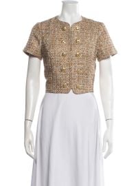 Tweed Pattern Jacket at The Real Real