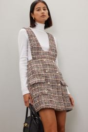 Tweed Pinafore Dress by English Factory Rent the Runway at Rent the Runway